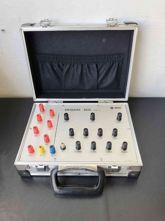 MEGOHM HR-5 Standard Resistor Dial Measuring Instrument Rare Type 6501 Made in 2011 [j1185079150]