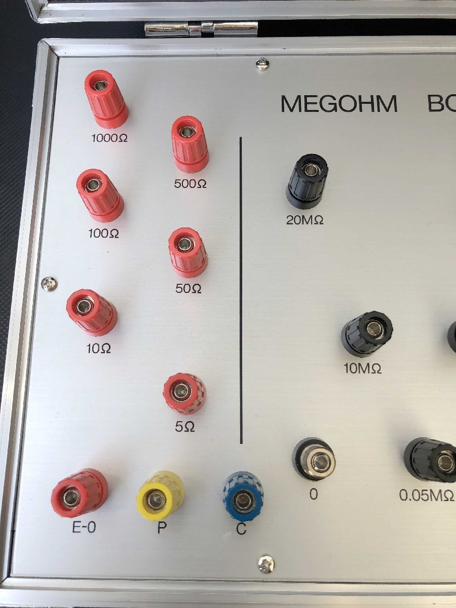 MEGOHM HR-5 Standard Resistor Dial Measuring Instrument Rare Type 6501 Made in 2011 [j1185079150]