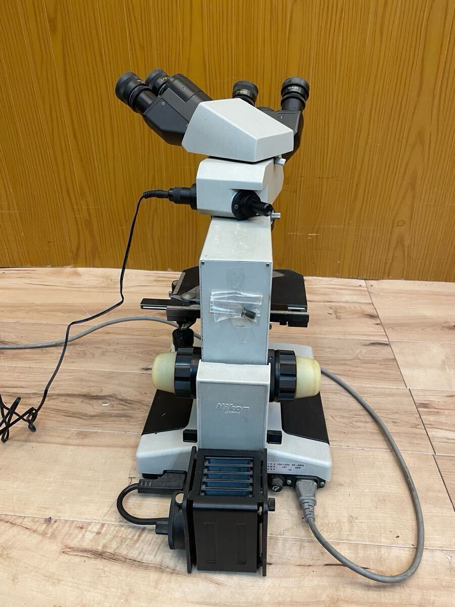 Nikon OPTIPHOT Microscope with CFW10x Eyepiece and Multiple Objective Lenses [w1185460184]