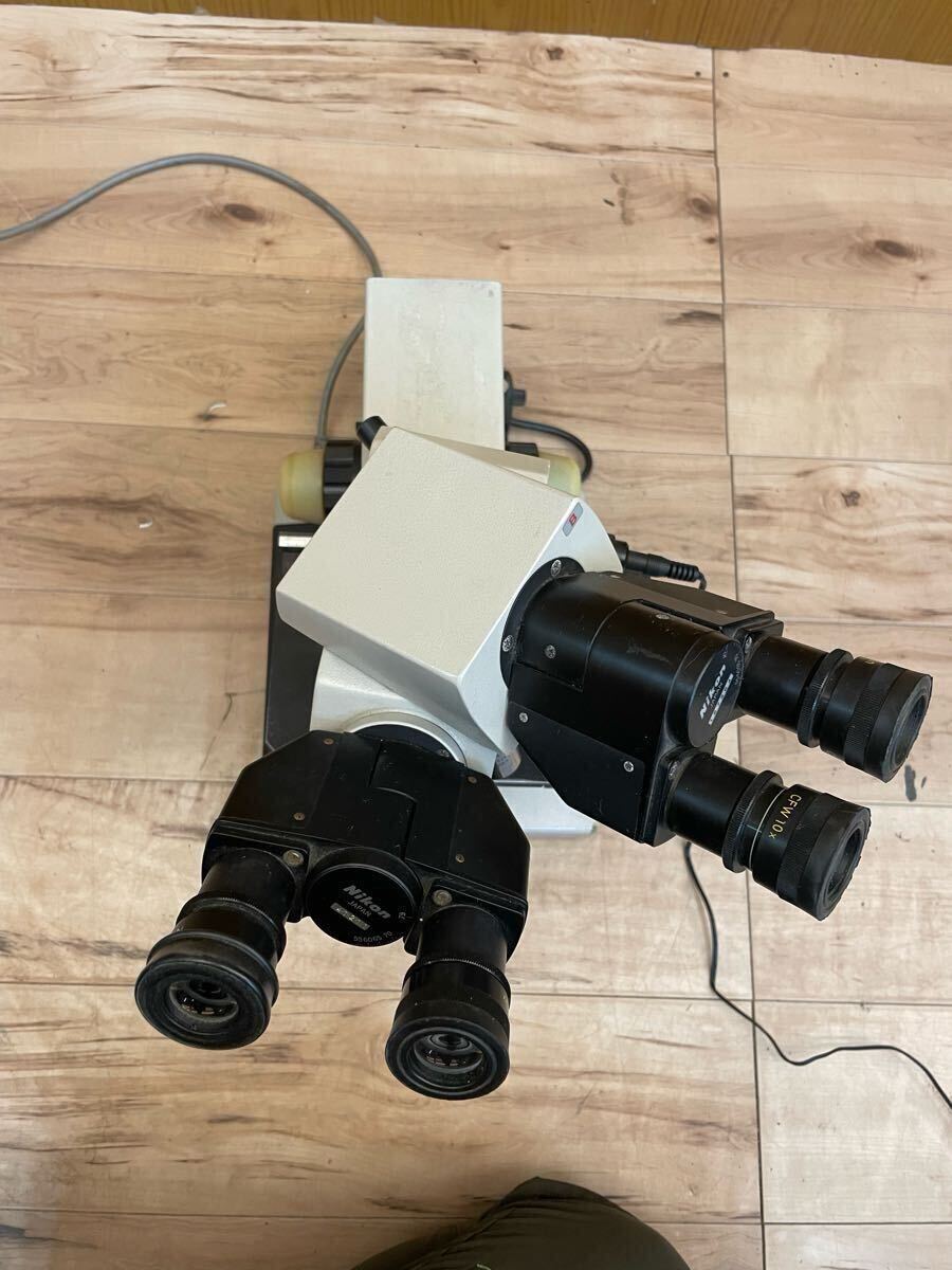 Nikon OPTIPHOT Microscope with CFW10x Eyepiece and Multiple Objective Lenses [w1185460184]