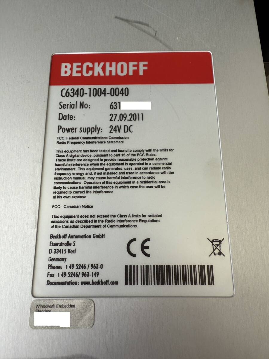 BECKHOFF C6340-1004-0040 Industrial Motherboard [d1186801432]