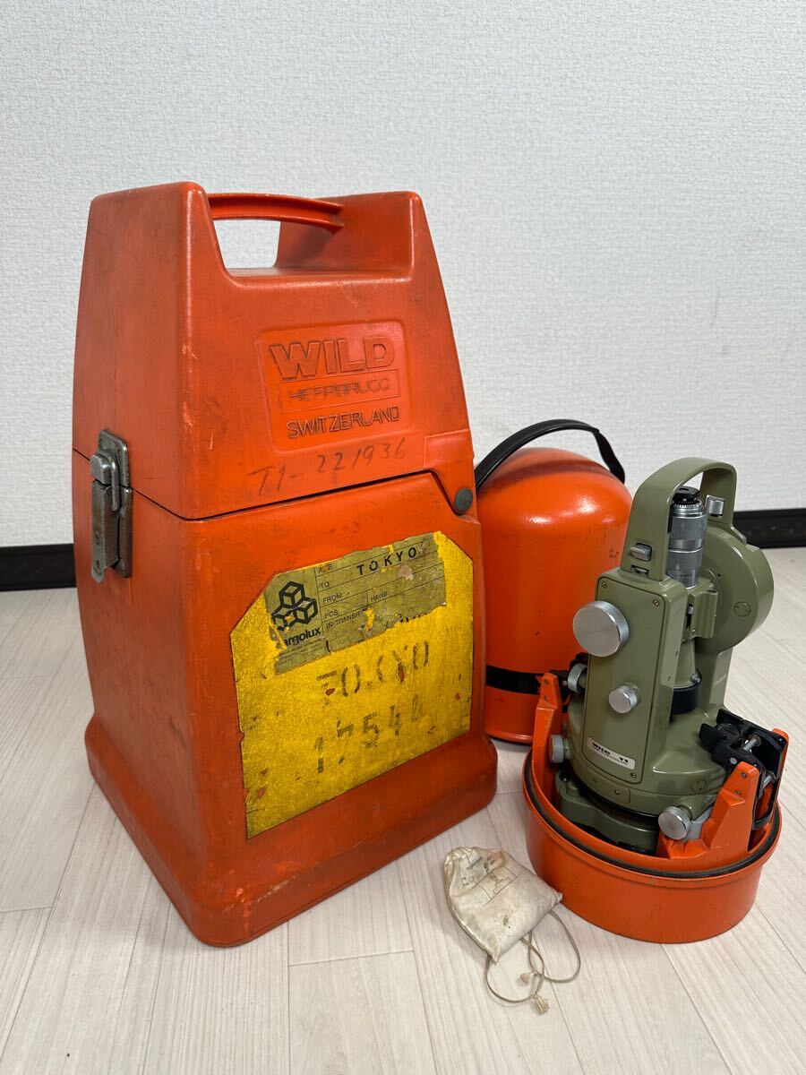 WILD HEERBRUGG SWITZERLAND Theodolite T1 Surveying Instrument [w1189407748]