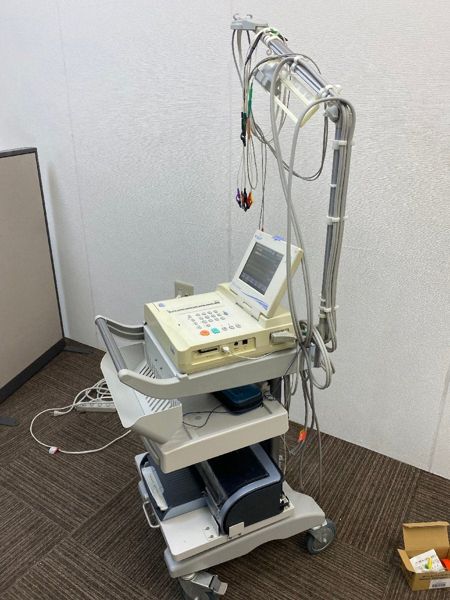 Fukuda Denshi VaSera VS-1500AE Blood Pressure Pulse Wave Testing Device with Electrocardiograph Automatic Analysis [p1190350883]