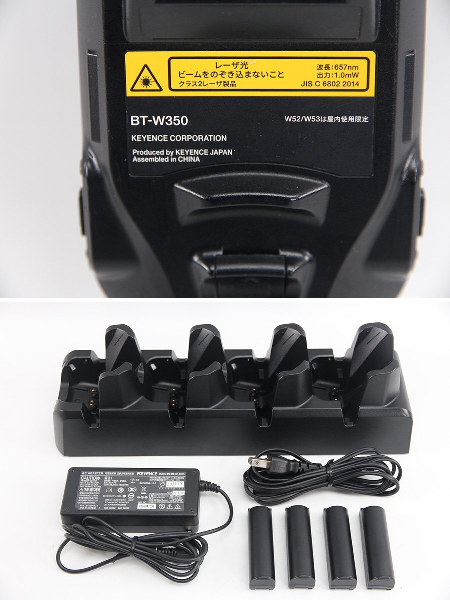 KEYENCE BT-W350 Barcode Reader Set of 4 Handy Terminal [j1192105925]
