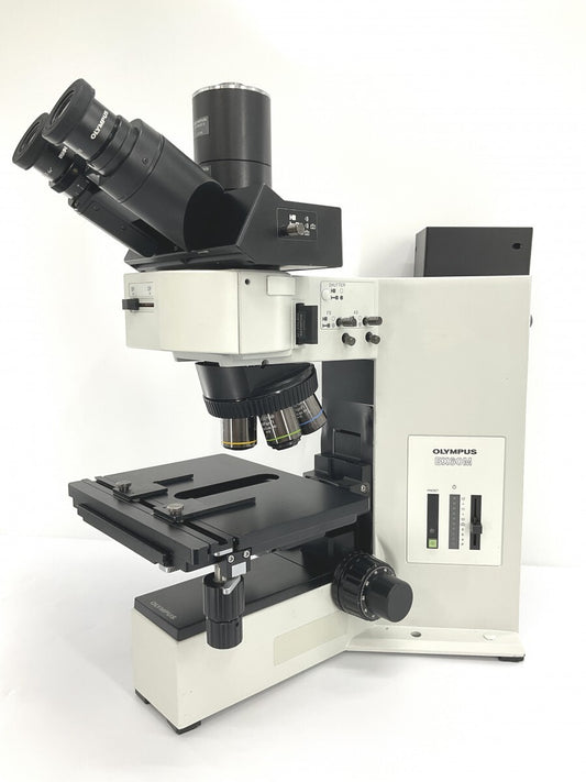Olympus BX60MF5 Metallurgical Microscope Epi-illuminated Bright Field Dark Field Observation [h1193985204]