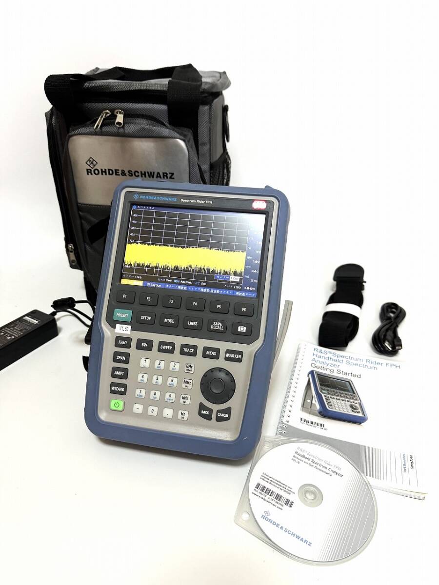 Rohde & Schwarz Spectrum Rider FPH Model 02 Handheld Spectrum Analyzer OPT B22 [s1194041977]