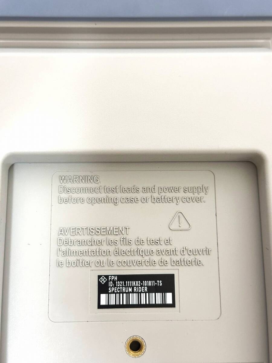 Rohde & Schwarz Spectrum Rider FPH Model 02 Handheld Spectrum Analyzer OPT B22 [s1194041977]