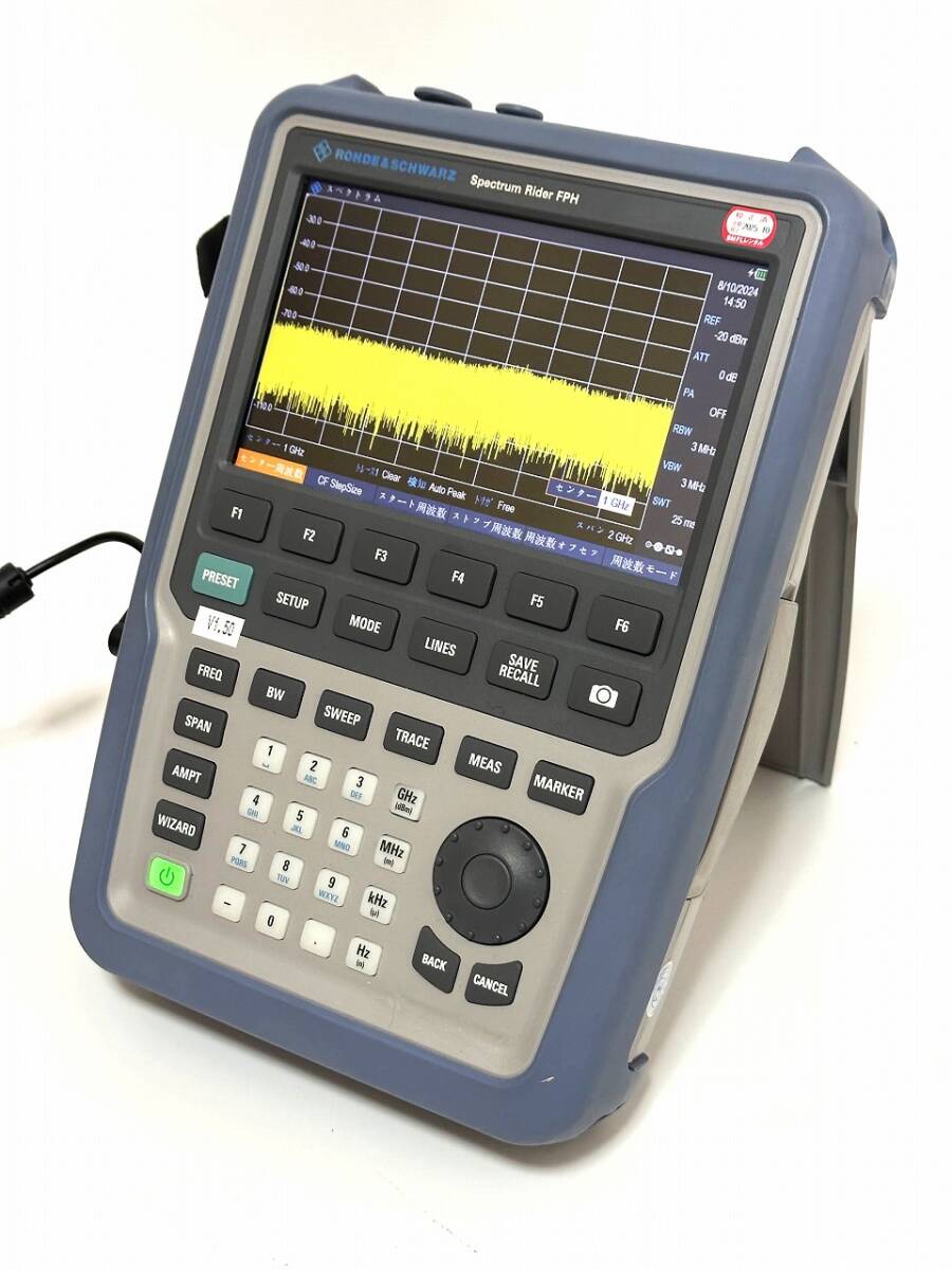 Rohde & Schwarz Spectrum Rider FPH Model 02 Handheld Spectrum Analyzer OPT B22 [s1194041977]