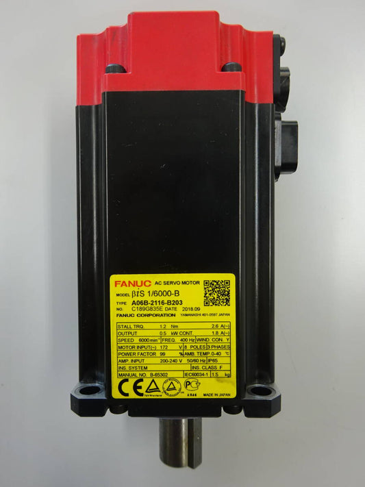 FANUC A06B-2116-B203 Servo Motor [u1194727061]
