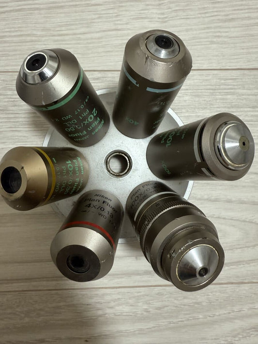Nikon Plan Fluor 20X/0.50 100X/1.30 40X/0.75 Microscope Objective Lenses [l1195901191]