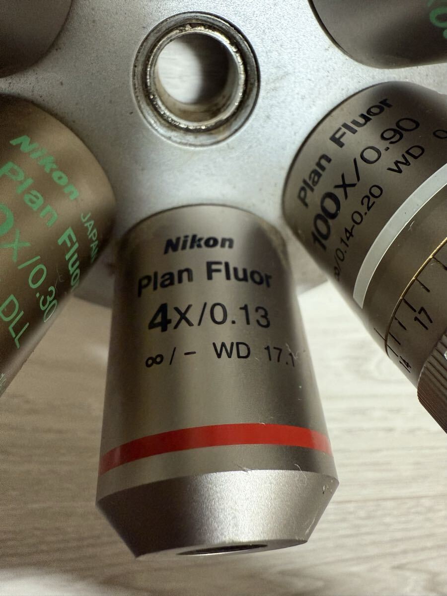 Nikon Plan Fluor 20X 10X 4X 100X 40X Microscope Objective Lenses [l1195901191]