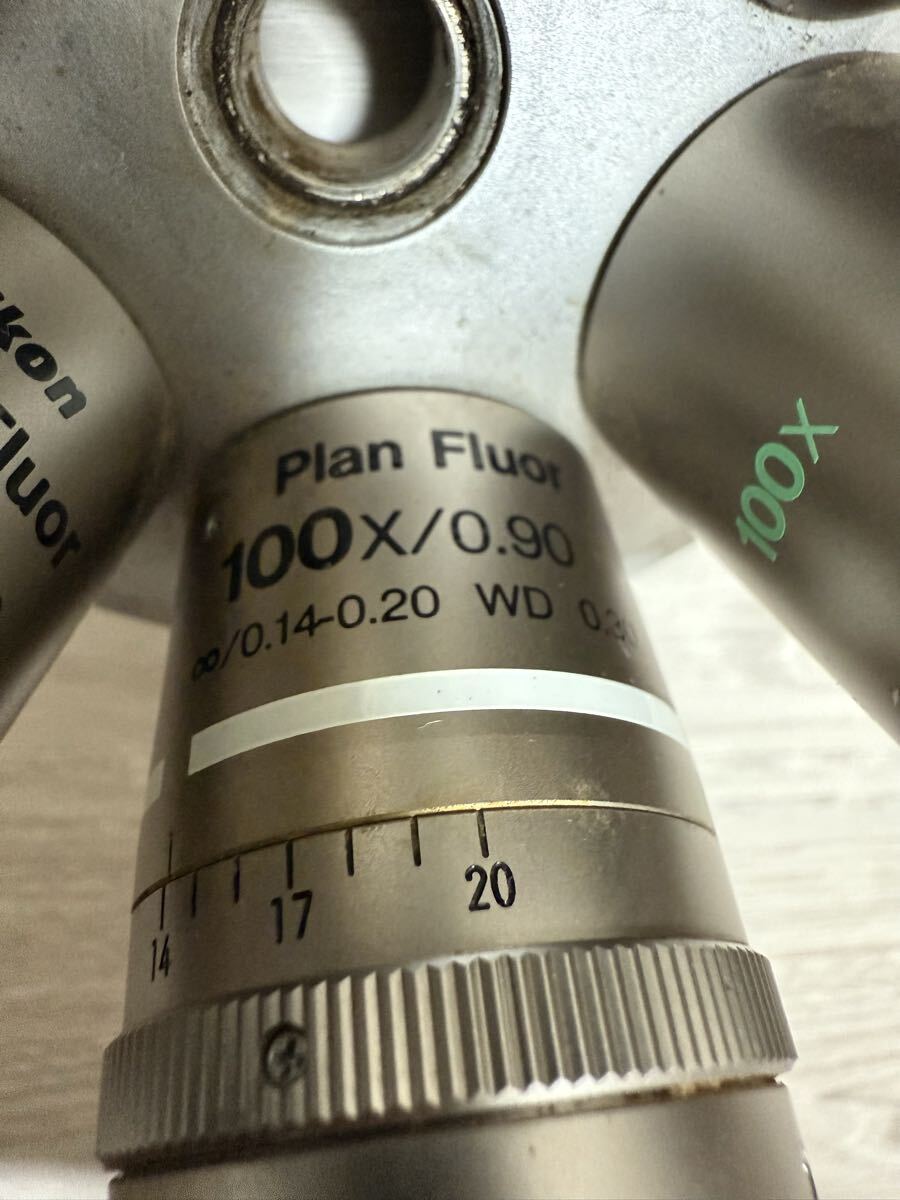 Nikon Plan Fluor Objective Lenses 20X/0.50 10X/0.30 4X/0.13 100X/0.90 100X/1.30 40X/0.75 [l1195901191]
