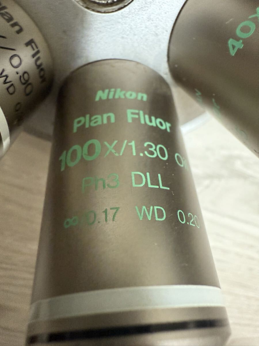 Nikon Plan Fluor 4X/0.13 10X/0.30 20X/0.50 40X/0.75 100X/1.30 Objective Lenses [l1195901191]