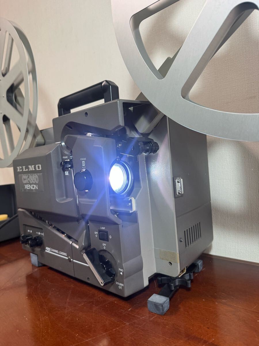 ELMO CX-350 16mm Projector Case Reel Remote Control Manual [n1196121255]