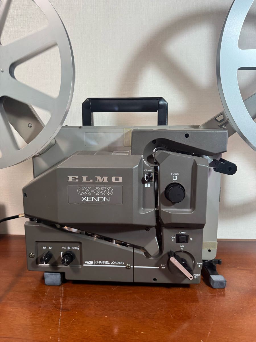 ELMO CX-350 16mm Projector Case Reel Remote Control Manual [n1196121255]