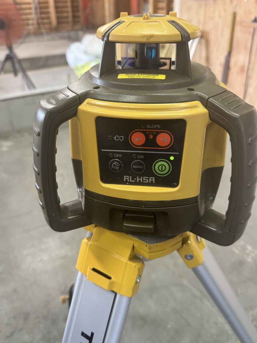 TOPCON RL-H4C Rechargeable Battery Package LS-100D Receiver Aluminum Tripod [p1198279568]