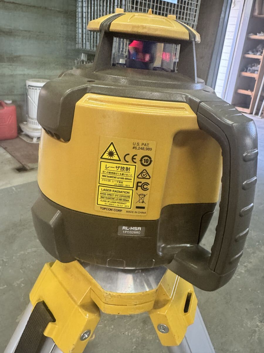 TOPCON RL-H4C Rechargeable Battery Package LS-100D Receiver Aluminum Tripod [p1198279568]