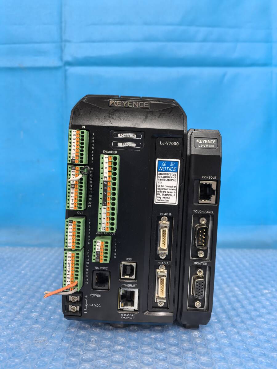 KEYENCE LJ-V7000 LJ-VM100 CA-DRW8M LJ-V7020K CB-B3 CV-CN5R [h1200482052]
