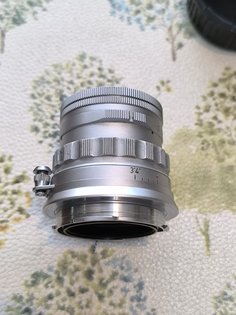 Rare item Leica Summicron 1:2/50 Reverse knurling Early Leica Summicron 50mm F2 fixed lens barrel [x1201000555]