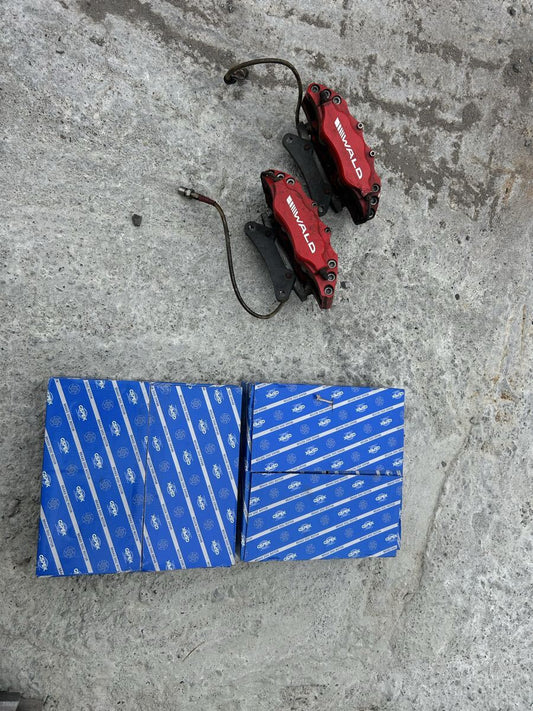 Hiace 200 Wald 6-Pod Caliper Genuine Rotor Set Left Right Hiace Regius [q1202475689]