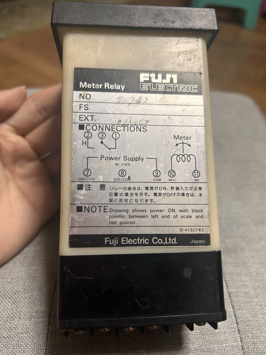Fuji FLR-80B Non-Contact Meter Relay 0-5A/10A 110/220VAC [l1202778127]