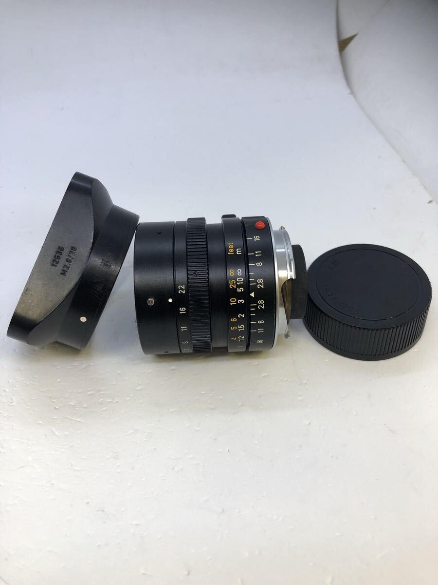 Leica ELMARIT-M 28mm F2.8 3rd Generation Lens with Hood [b1204011494]