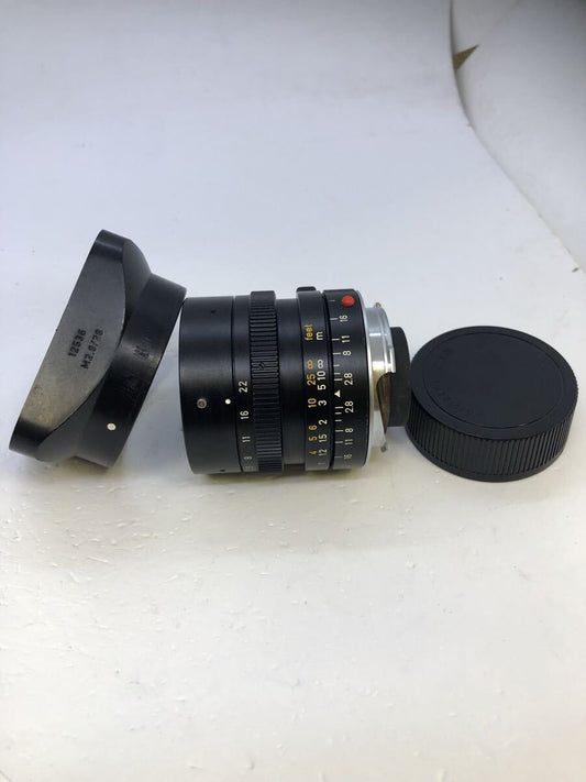 Leica ELMARIT-M 28mm F2.8 3rd Generation Lens with Hood [b1204011494]