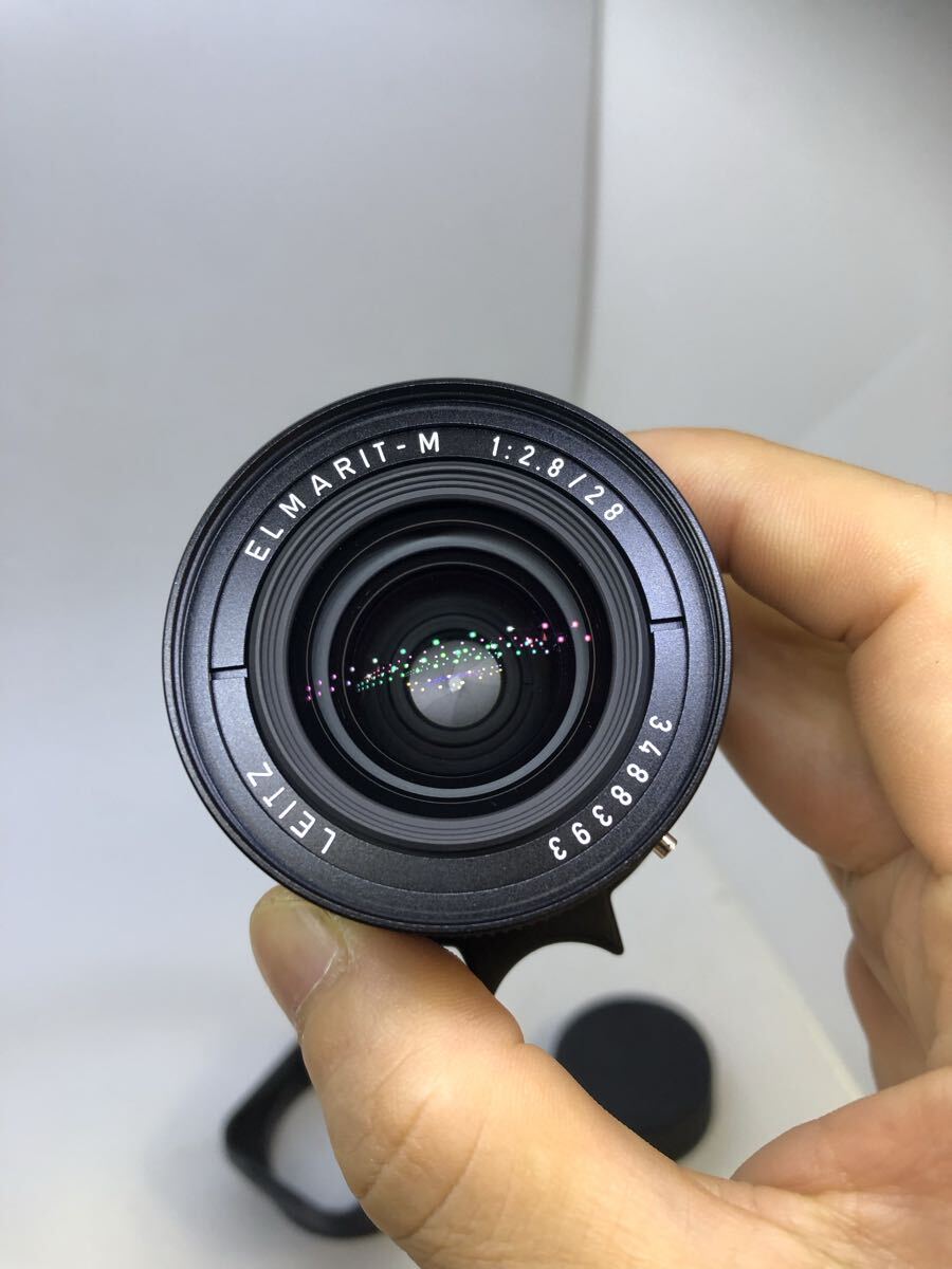 Leica ELMARIT-M 28mm F2.8 3rd Generation Lens with Hood [b1204011494]