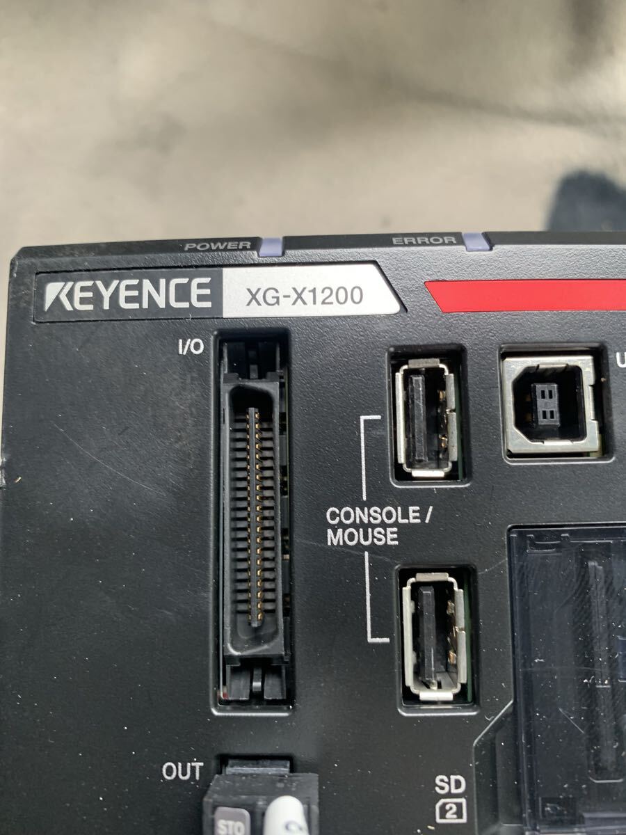 KEYENCE XG-X1200 Camera Controller with CA-DC40E Lighting Expansion Unit - 2 Pieces [j1204527006]