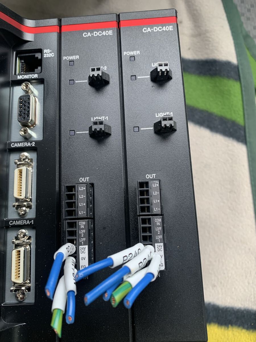KEYENCE XG-X1200 Camera Controller with CA-DC40E Lighting Expansion Unit - 2 Pieces [j1204527006]