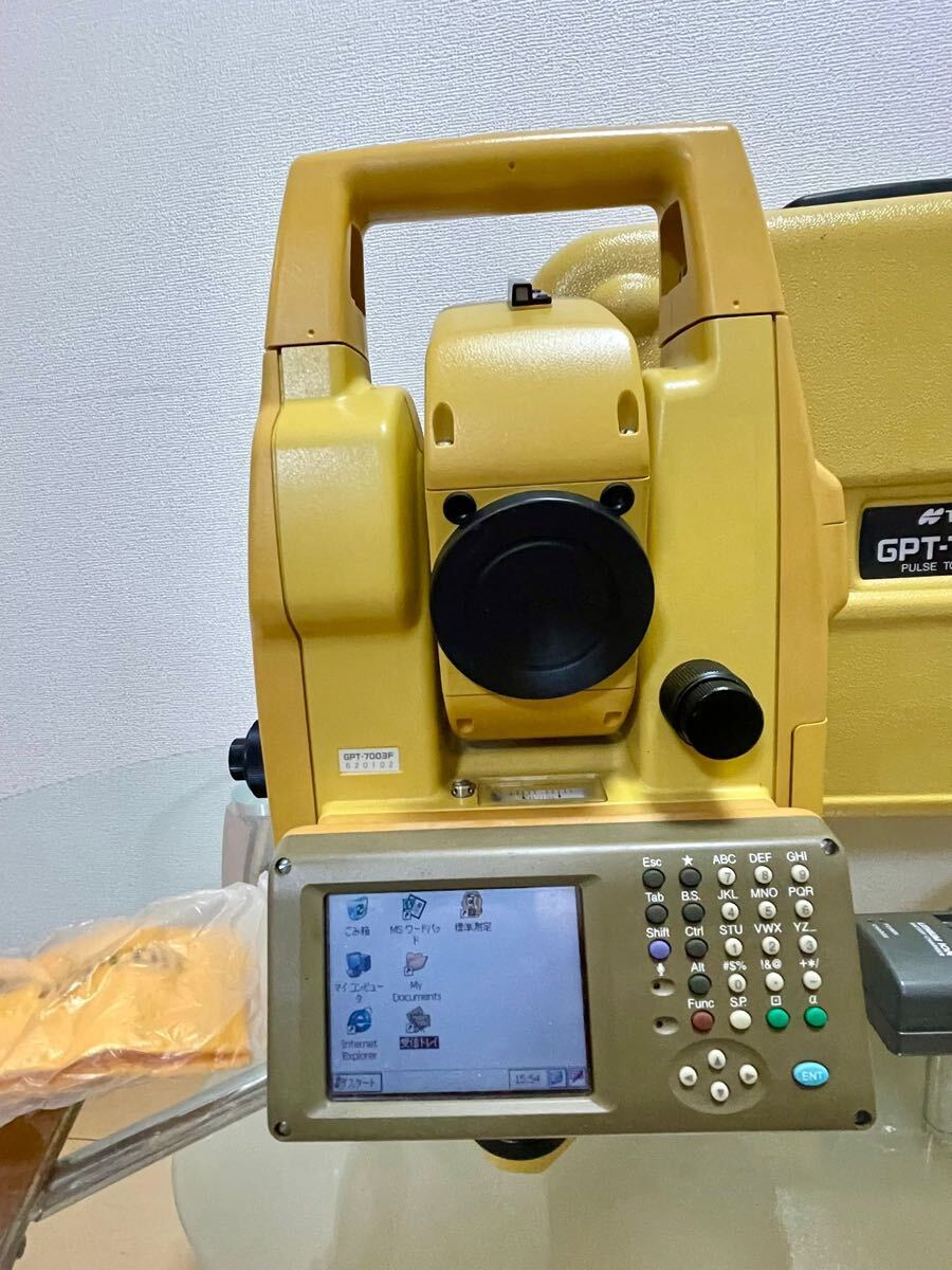 TOPCON GPT-7003F Total Station Set with Case and Battery [e1205594008]