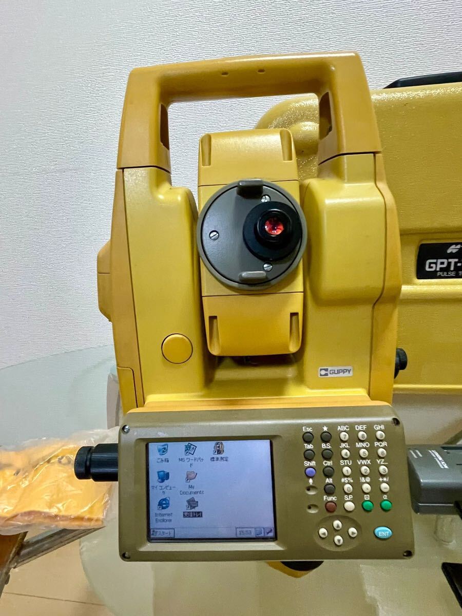 TOPCON GPT-7003F Total Station Set with Case and Battery [e1205594008]