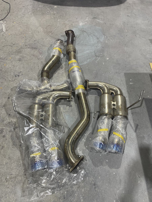 Invidia R400 Exhaust for Subaru Impreza WRX STI GRB 2007-2014 Polished Tail [s1206015558]