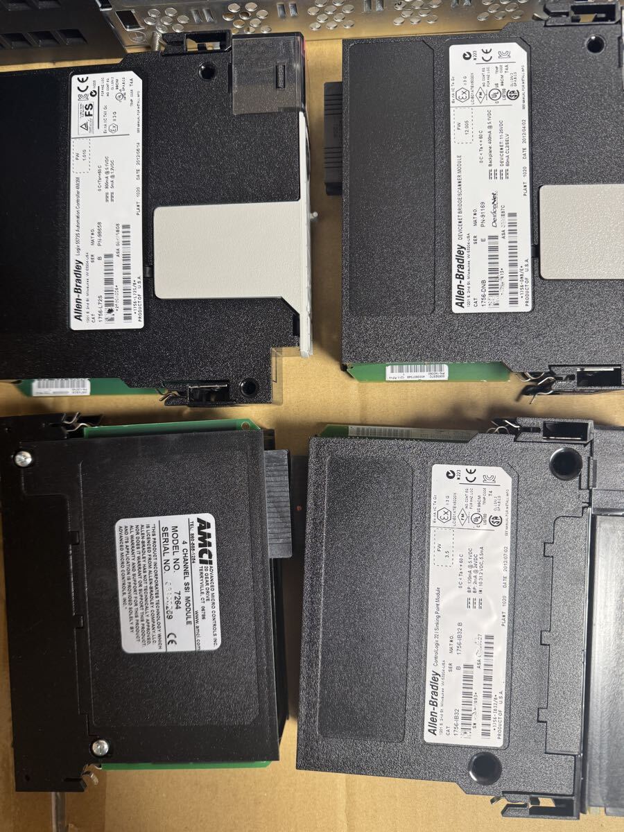 Allen-Bradley 1756-PA72 Power Supply 1756-L72S Controller DNB IB32 OB16E AMCI-7264 Module [u1208808121]