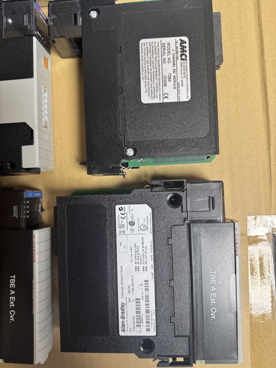 Allen-Bradley 1756-PA72 Power Supply, 1756-L72S Controller, DNB Module, IB32 Input Module, OB16E Output Module, AMCI-7264 Module [u1208808121]
