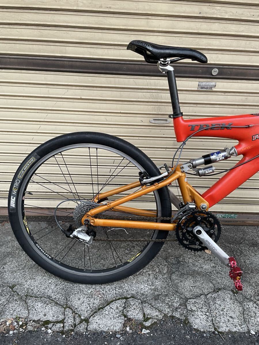 TREK Y22 Carbon Frame Mountain Bike MTB FOX Full Suspension SHIMANO DEORE XT Rolf EASTON 90s [p1209194791]