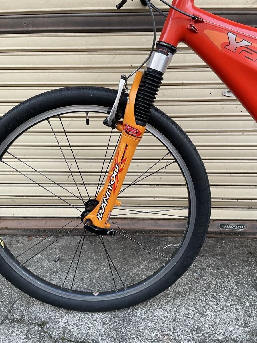 TREK Y22 Carbon Frame Mountain Bike MTB FOX Full Suspension SHIMANO DEORE XT Rolf EASTON 90s [p1209194791]