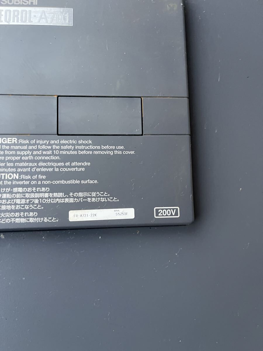 Mitsubishi Electric FR-A721-22K Inverter [c1209564126]