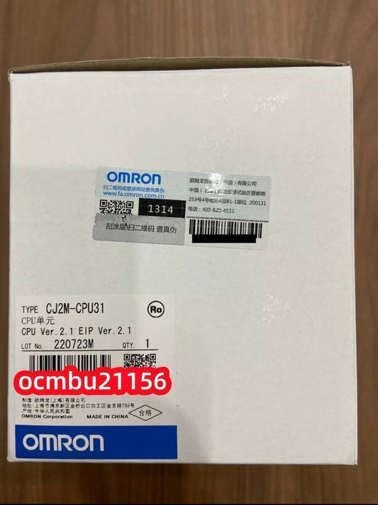 Omron CJ2M-CPU31 CPU Unit [s1209642741]
