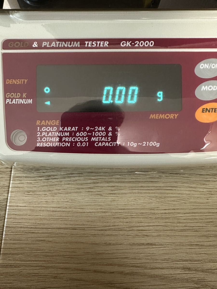 ALFA MIRAGE GK-2000 Precious Metal Tester Electronic Balance Hydrometer Complete Accessories [j1211008113]