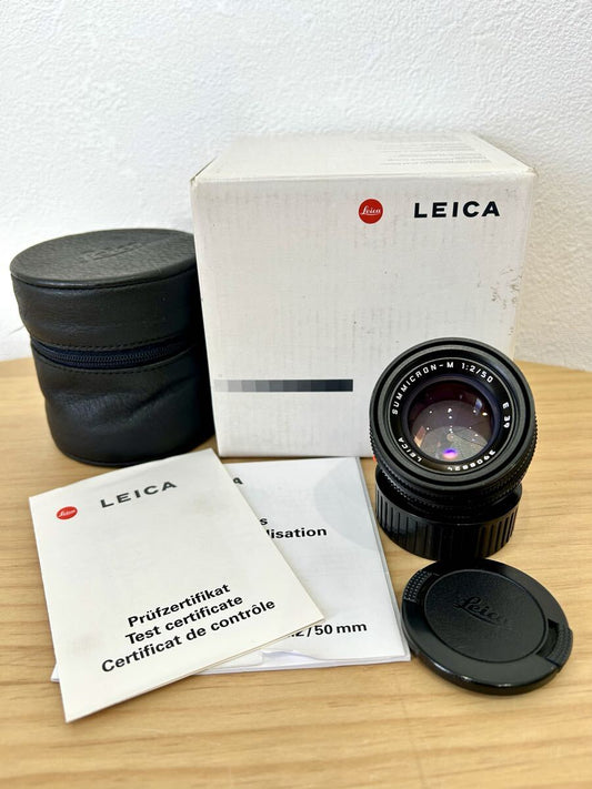 Leica LEICA SUMMICRON-M 50mm F2 11826 V4 4th generation E39 Summicron Good condition with original box [t1211179884]