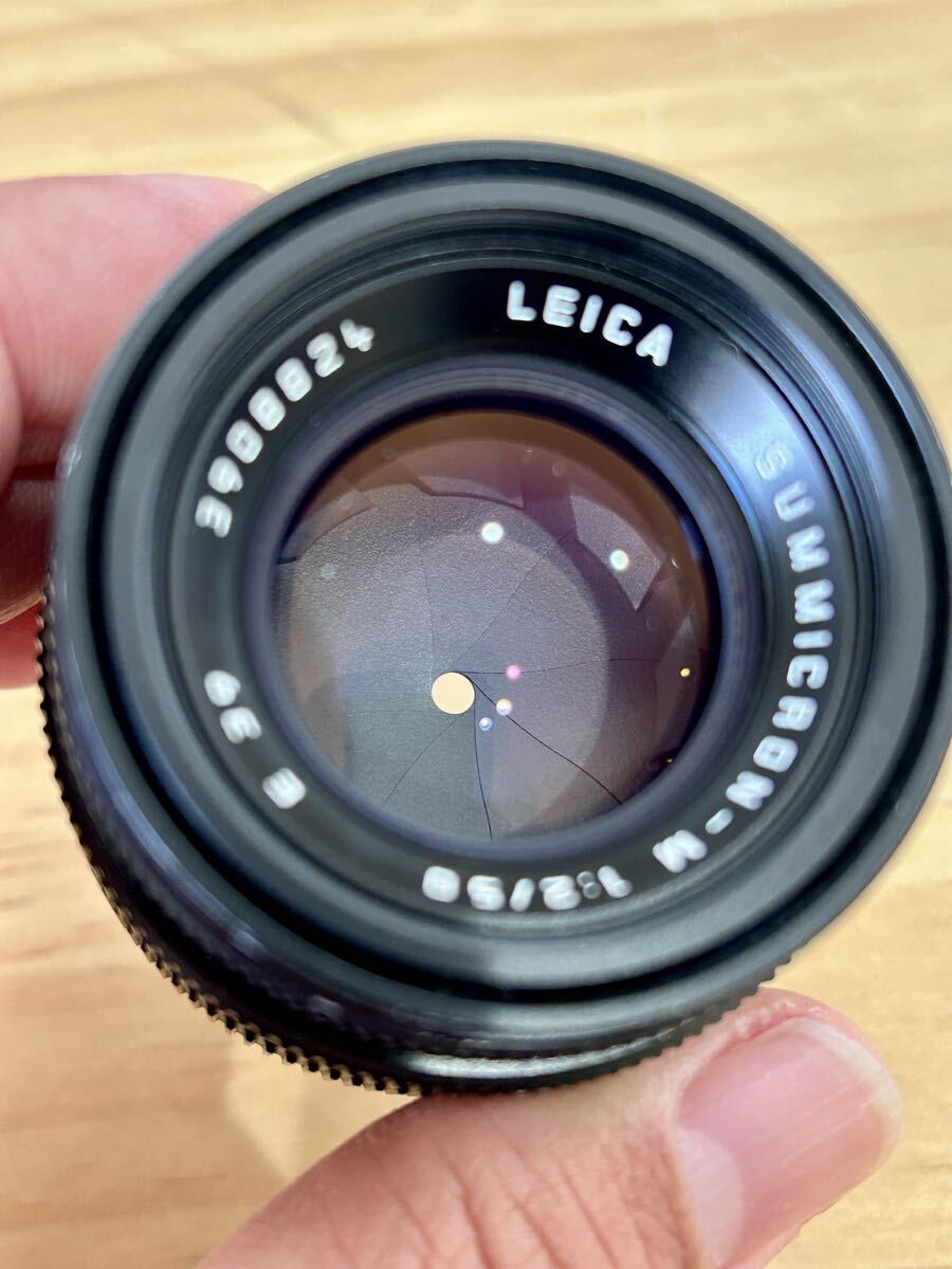Leica LEICA SUMMICRON-M 50mm F2 11826 V4 4th generation E39 Summicron Good condition with original box [t1211179884]