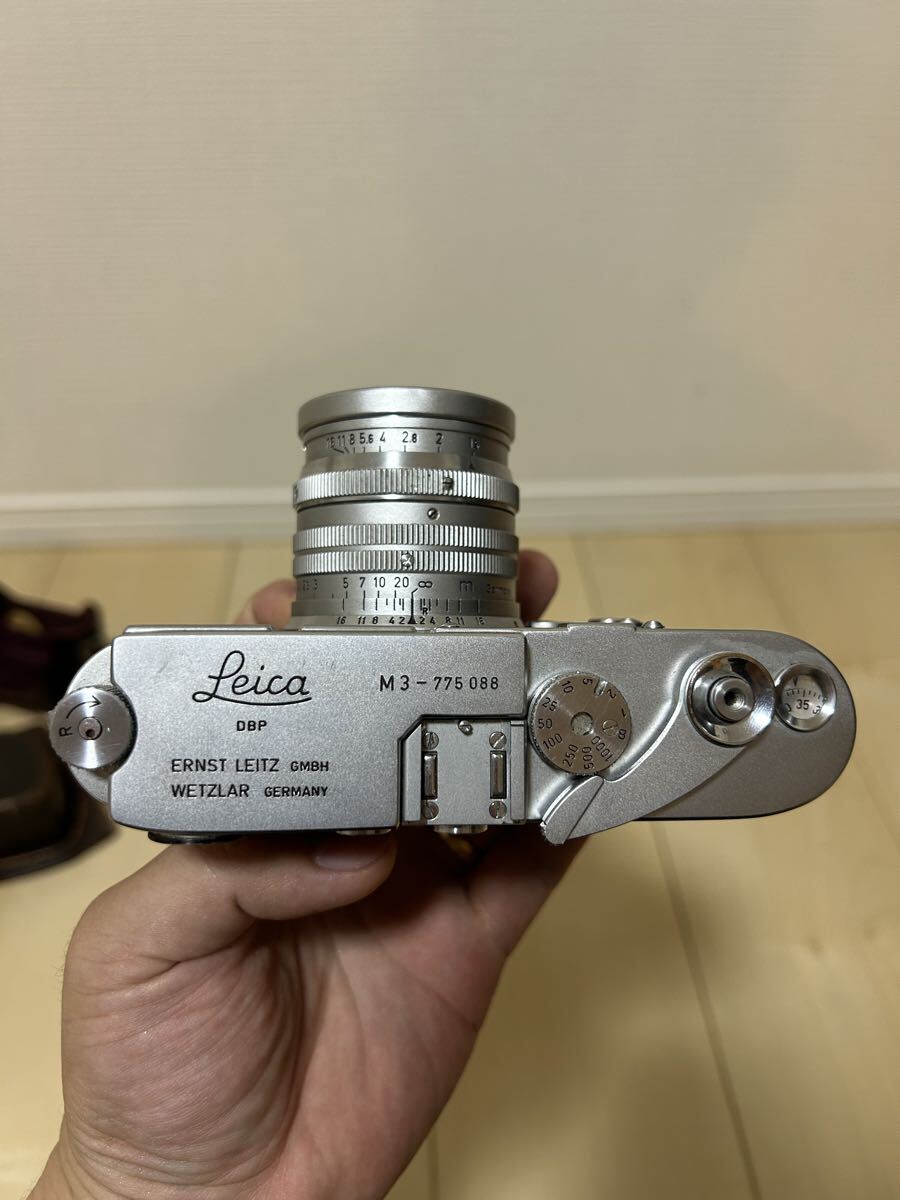 Good condition Leica M3 DBP Silver Lens LEITZ WETZLAR germany film camera rangefinder Leica [d1211520196]