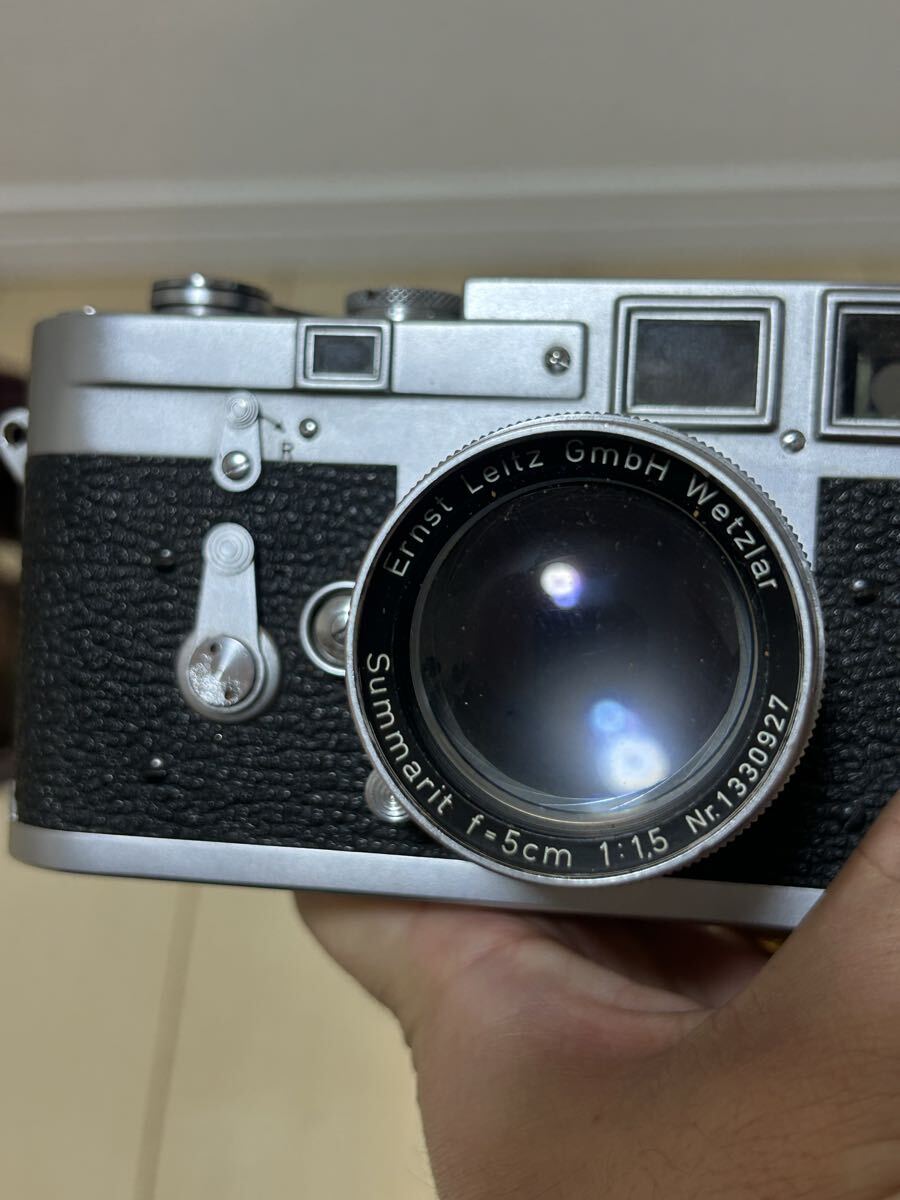 Good condition Leica M3 DBP Silver Lens LEITZ WETZLAR germany film camera rangefinder Leica [d1211520196]