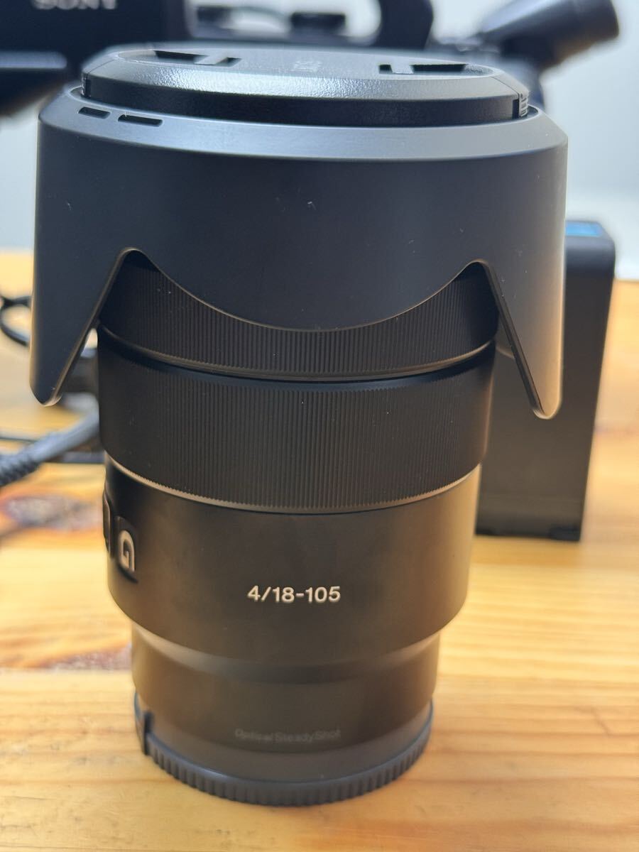 SONY PXW-FS5 4K Camera Kit with 18-105mm f4 Zoom Lens and AC Adapter [h1211623873]