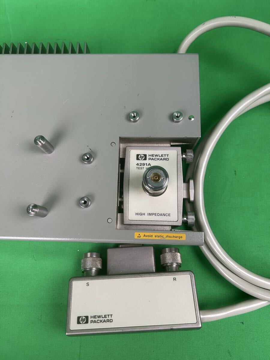 HP 4291A Test Station with High Impedance Test Head [s1211674562]