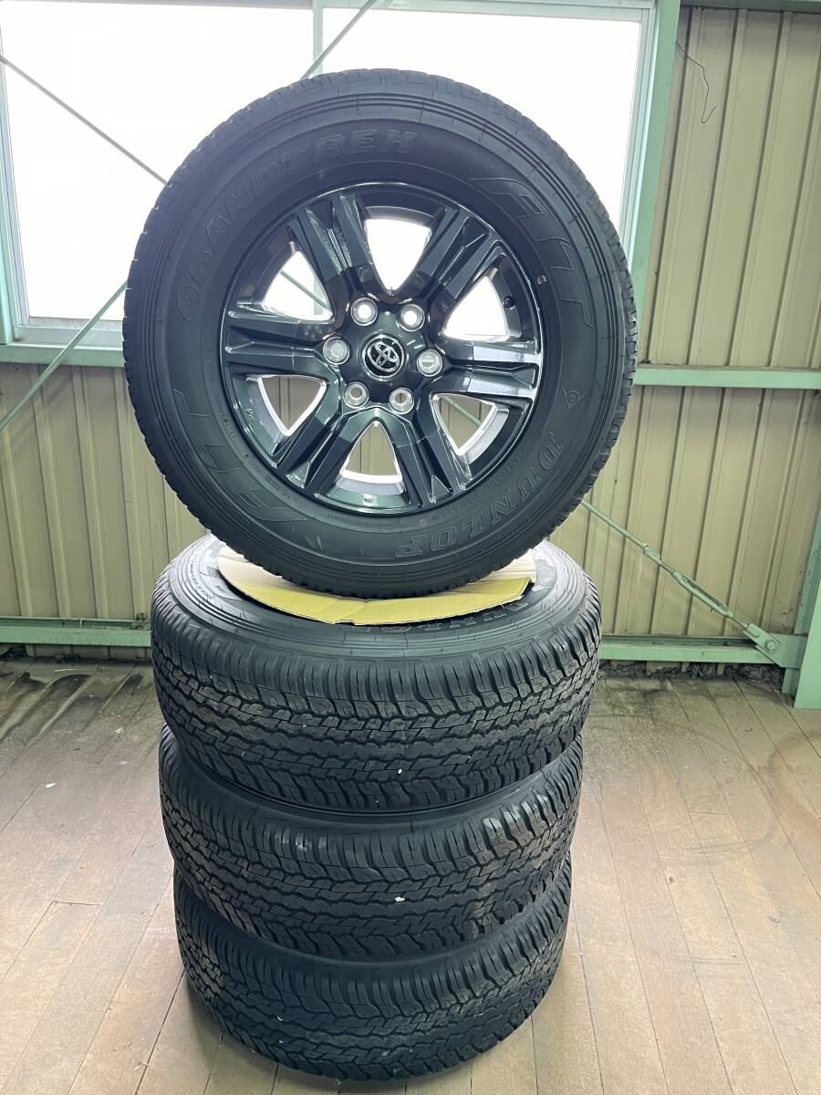 Toyota Hilux Genuine Wheels Dunlop Grand Trek Tires 17 Inch [e1212817812]