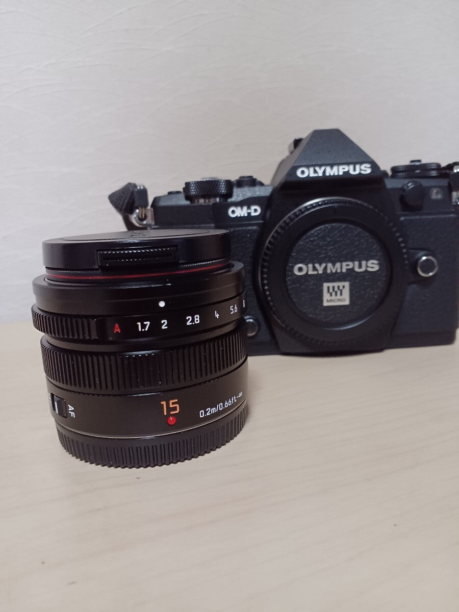 OLYMPUS OM-D E-M5 Mark II LEICA H-X015 Camera with Lens [s1213109090]