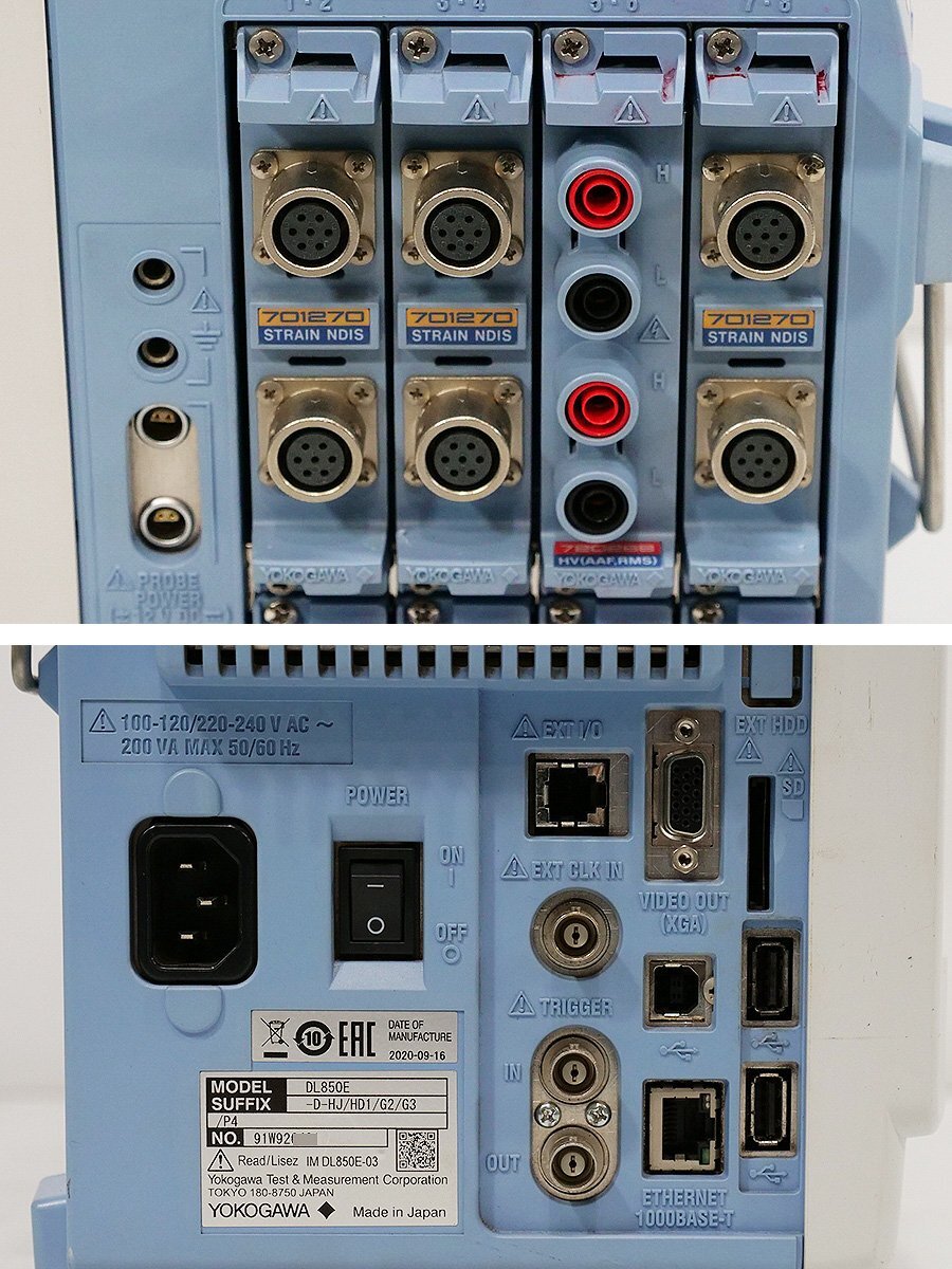 YOKOGAWA DL850E Scope Corder Module 701270 720268 [d1214110198]