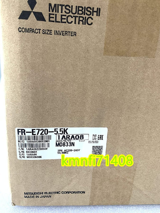 Mitsubishi Electric FR-E720-5.5K Inverter [w1214133286]